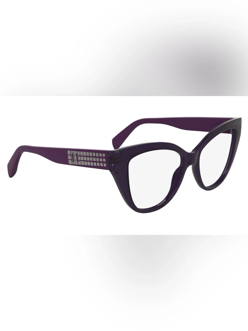 Karl Lagerfeld Purple Cat-Eye Glasses